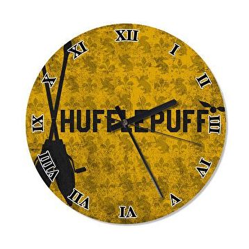 Cakasaat Hufflepuff Harry Potter Çocuk Odası Duvar Saati
