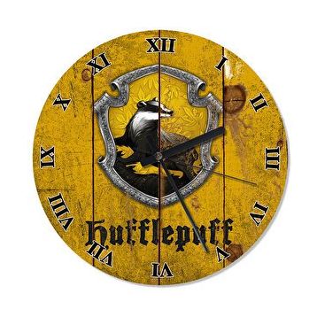 Cakasaat Hufflepuff Harry Potter Dekoratif Duvar Saati