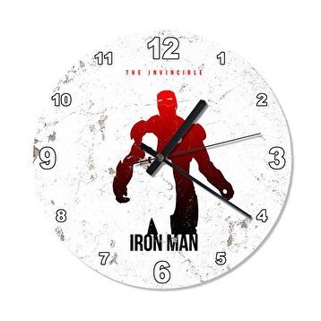 Cakasaat Iron Man Tasarım Duvar Saati