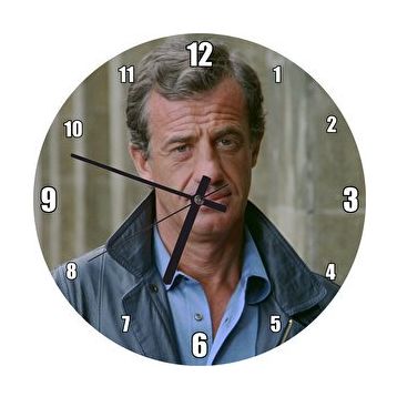 Cakasaat Jean Paul Belmondo Sokak Pozu Duvar Saati