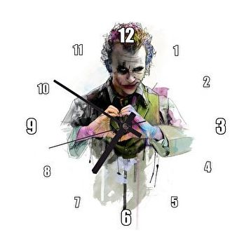 Cakasaat Joker Eli İle Kalp Yapmış Duvar Saati