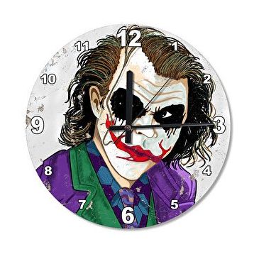 Cakasaat Joker Face Desenli Duvar Saat