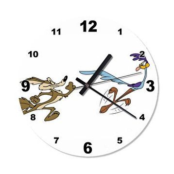 Cakasaat Road Runner Çocuk Odası Duvar Saati