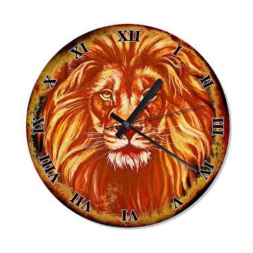 Cakasaat Sarı Kırmızı Aslan Yüzü Duavr Saati