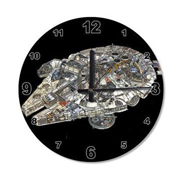 Cakasaat Star Wars Han Solo Gemisi Sessiz Duvar Saati