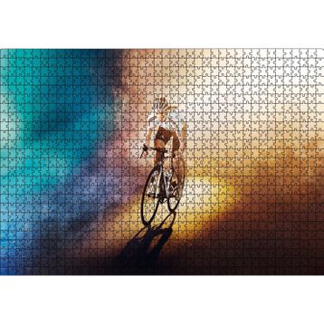 Cakatablo Bisikletçi Atlet Kız 1000 Parça Puzzle