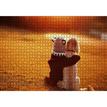Cakatablo Çocuk ve Köpek Best Friends 1000 Parça Puzzle