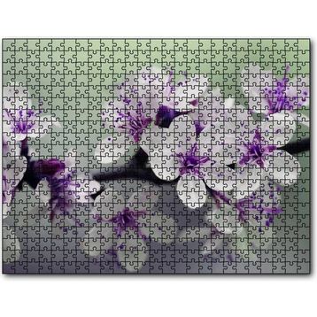 Cakatablo Dalda Kiraz Çiçekleri 1000 Parça Puzzle
