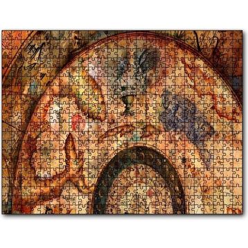 Cakatablo Eski Orta Amerika Haritası 1000 Parça Puzzle