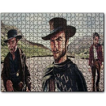 Cakatablo İyi Kötü Çirkin Karikatürize 1000 Parça Puzzle