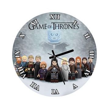 Cakatablo Marcin Otreba'dan Lego Game of Thrones Görseli Duvar Saati