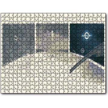 Cakatablo Retro Film Afişi Yıldızlararası Görseli 120 Parça Puzzle