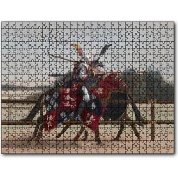 Cakatablo Şovalyelerin Çarpışması Görseli 1000 Parça Puzzle