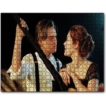 Cakatablo Titanic Jack ve Rose Aşk 1000 Parça Puzzle
