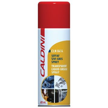 Caldini 400 ml Şeffaf Sıvı Gres Sprey