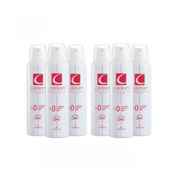 Caldion 6x150 ml Beyaz Kadın Deodorant