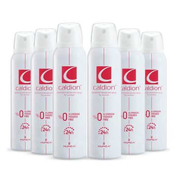 Caldion 6x150 ml Classic Kadın Deodorant