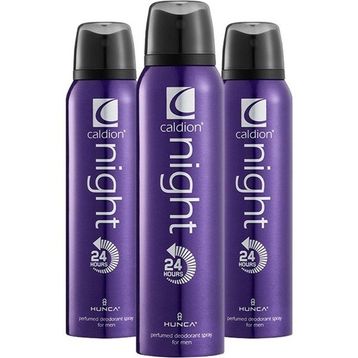 Caldion Night 3x150 ML Erkek Sprey Deodorant