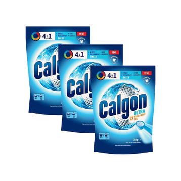 Calgon 750 gr Power Kir Pas Kireç ve Koku Önleyici 4'ü 1 Arada Ultra Konsantre Toz