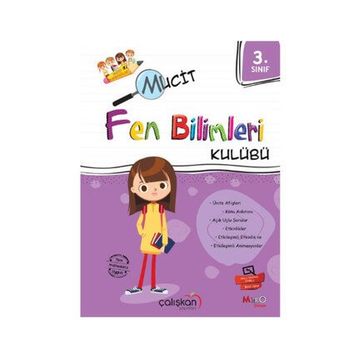 Çalışkan Yayınları 3. Sınıf Fen Bilimleri Mucit Defter