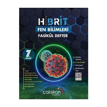 Çalışkan Yayınları 7. Sınıf Hibrit Fen Bilimleri Fasikül Defter