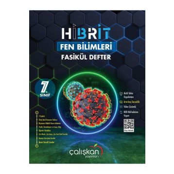 Çalışkan Yayınları 7. Sınıf Hibrit Fen Bilimleri Fasikül Defter