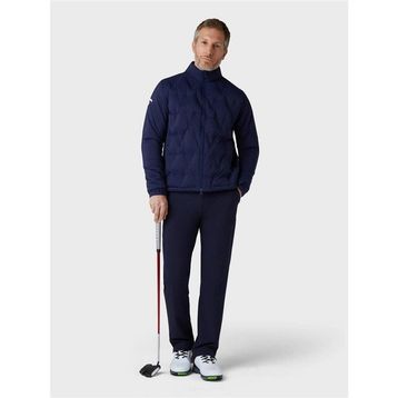 Callaway Chev Quilted Jacket 01L-Lacivert Kapitone Erkek Ceket