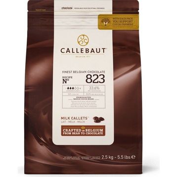 Callebaut 823 2.5 kg Sütlü Damla Çikolata