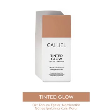 Calliel Günlük Renkli Likit Hafif Yapı Ton Eşitleyen SPF50 02 50 ml Güneş Kremi