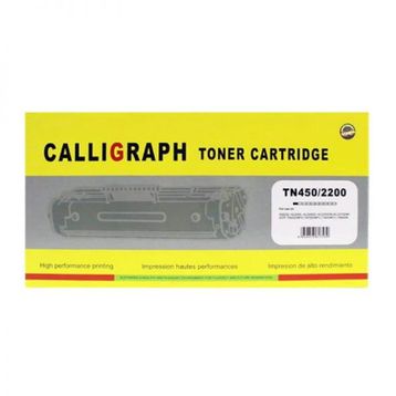 Calligraph Brother TN-450-2200 Siyah Muadil Toner