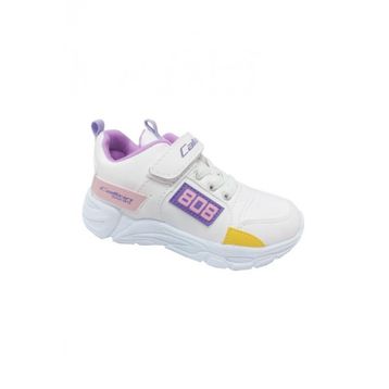 Callion 808 Beyaz Lila Çocuk Spor Ayakkabı