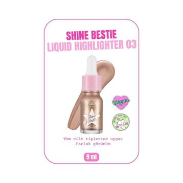 Callista 03 Twinkle Pixie Shine Bestie Highlighter Likit Aydınlatıcı