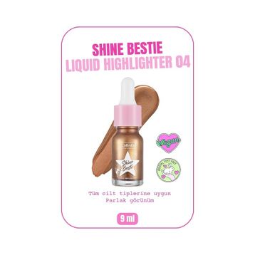 Callista 04 Sunset Pixie Shine Bestie Highlighter Likit Aydınlatıcı