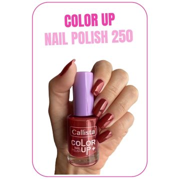 Callista Color Up Nail Polish 250 Great Idea - Kırmızı Oje