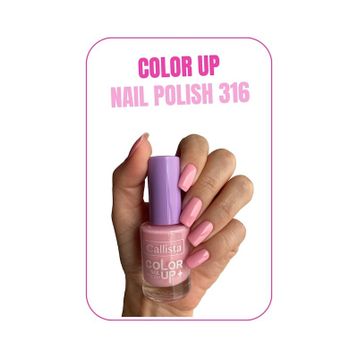 Callista Color Up Nail Polish 316 10 ml My Milkshake Pembe Oje
