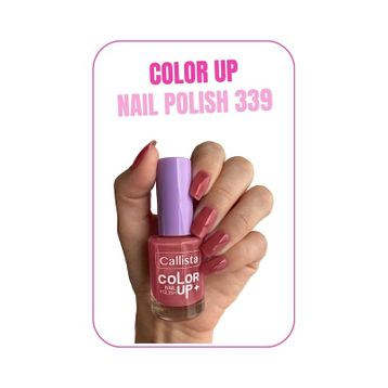 Callista Color Up Nail Polish 339 Think Pink - Pembe Oje