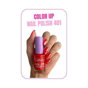 Callista Color Up Nail Polish 401 Loud Like Love - Kırmızı Oje