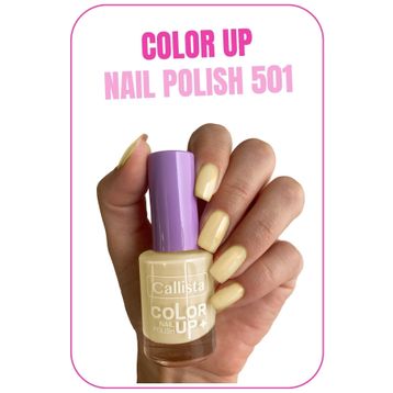 Callista Color Up Nail Polish 501 Towards The Wind - Sarı Oje