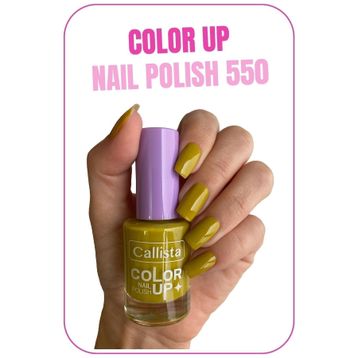 Callista Color Up Nail Polish 550 Detox Time - Yeşil Oje
