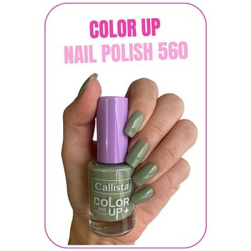 Callista Color Up Nail Polish 560 Olive Me - Gri Oje
