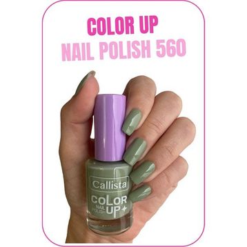 Callista Color Up Nail Polish 560 Olive Me - Gri Oje