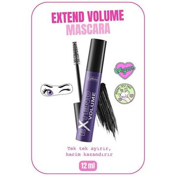 Callista Extend Volume Mascara Siyah Hacim ve Uzunluk Etkili Maskara
