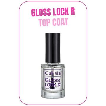 Callista Gloss Lock'r Top Coat Parlaklık Veren Tırnak Cilası