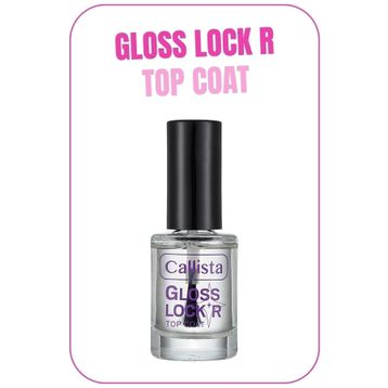 Callista Gloss Lock'r Top Coat Parlaklık Veren Tırnak Cilası
