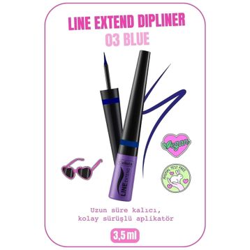 Callista Line Extend No:03 Mavi 3.5 ml Dipliner