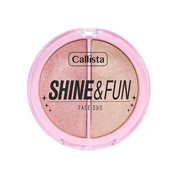 Callista Shine Fun Face Duo 130 Shine Squad Allık ve Aydınlatıcı Paleti