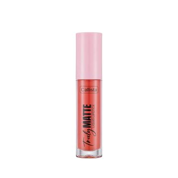 Callista Truly Matte Liquid Lipstick 405 Peachy Queen Pembe Mat Likit Ruj