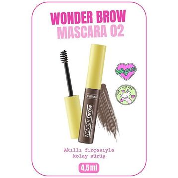 Callista Wonder Brow 02 Kahve Kaş Maskarası