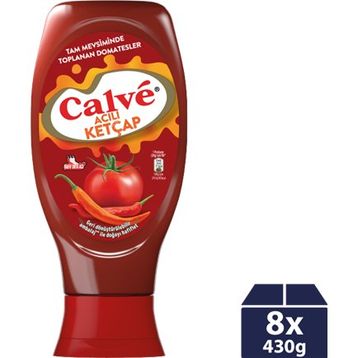 Calve 430 gr Acılı Ketçap
