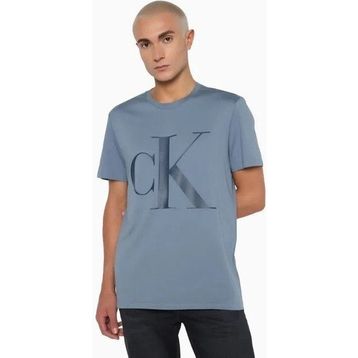 Calvin Klein 40HM825420 Mavi Erkek T-shirt